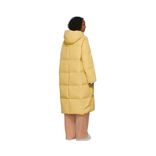 Long Medium-Length Down Jacket