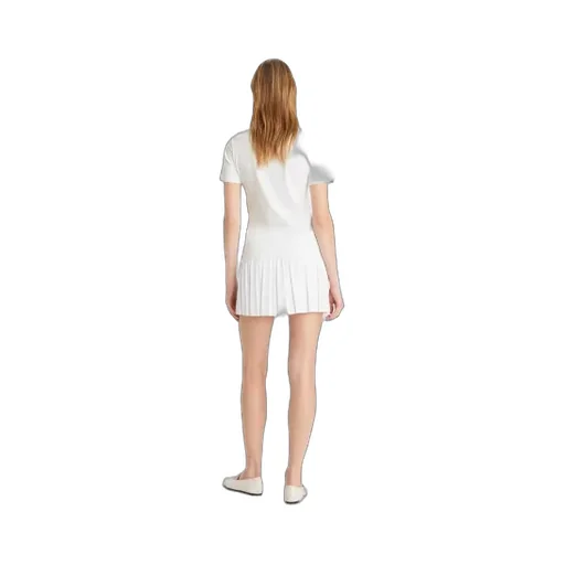 Tory Burch Logo Embroidered Crewneck T-Shirt