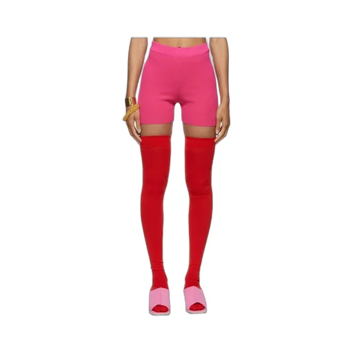 Jacquemus High Waist Knitted Cycling Shorts