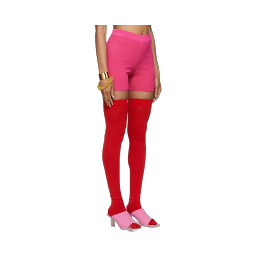 Jacquemus High Waist Knitted Cycling Shorts