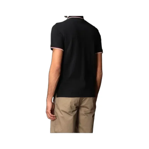 Contrasting-Stripe Polo Shirt