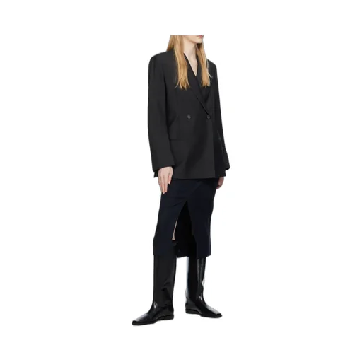 Totme Square-Toe Riding Knee-High Boots
