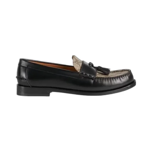 Tassel-Detail Gg Canvas Loafers