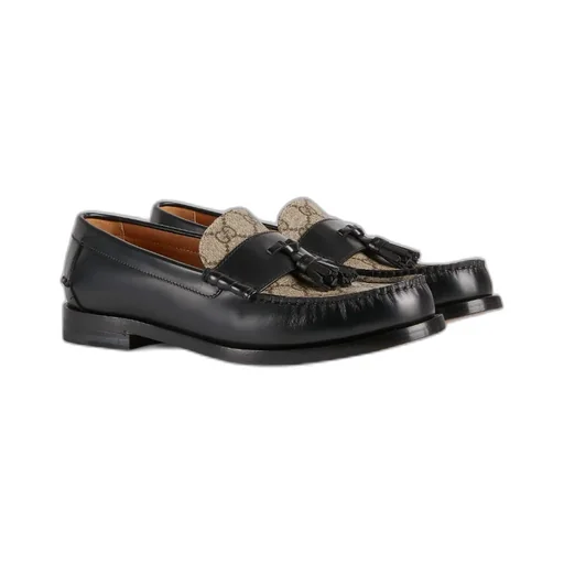 Tassel-Detail Gg Canvas Loafers