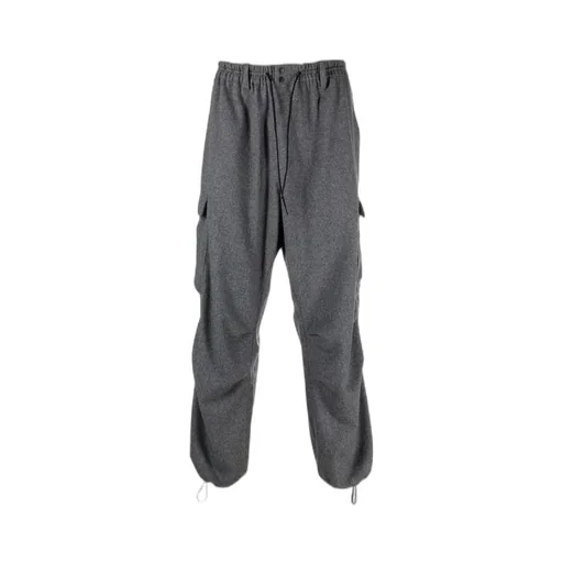 Straight-Leg Wool-Blend Cargo Pants