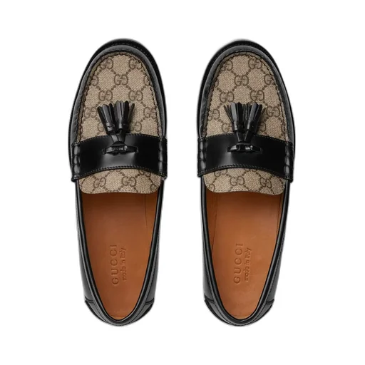 Tassel-Detail Gg Canvas Loafers
