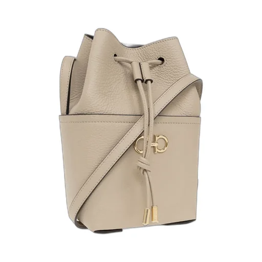 Logo Bucket Shoulder Bag