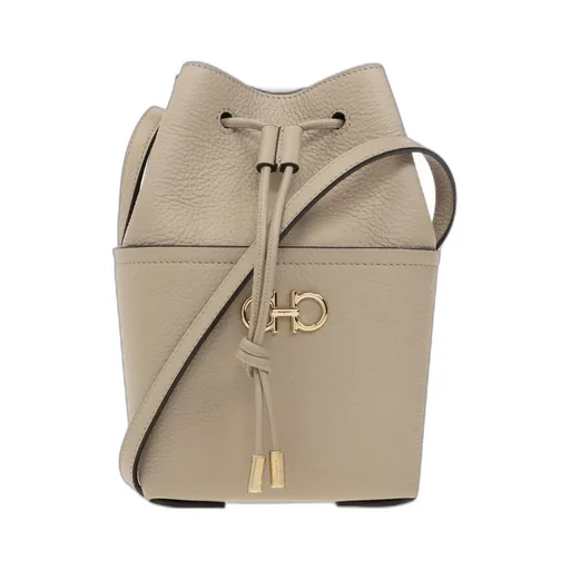 Logo Bucket Shoulder Bag