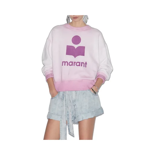Isabel Marant ÉToile Moby Logo-Printed Crewneck Sweatshirt