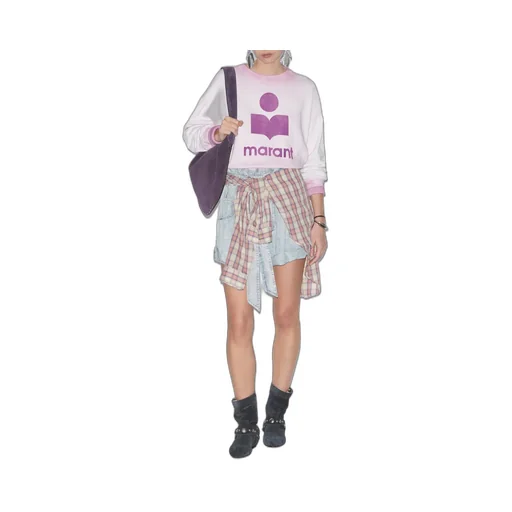 Isabel Marant ÉToile Moby Logo-Printed Crewneck Sweatshirt