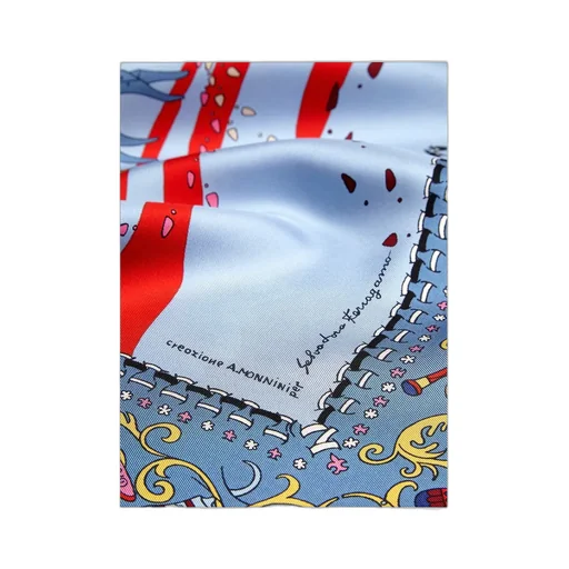 Architectural Printed Silk Scarf