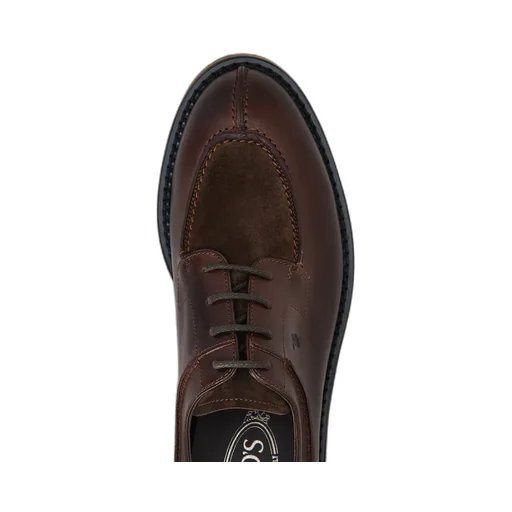 Leather Lace-Up Oxford Shoes