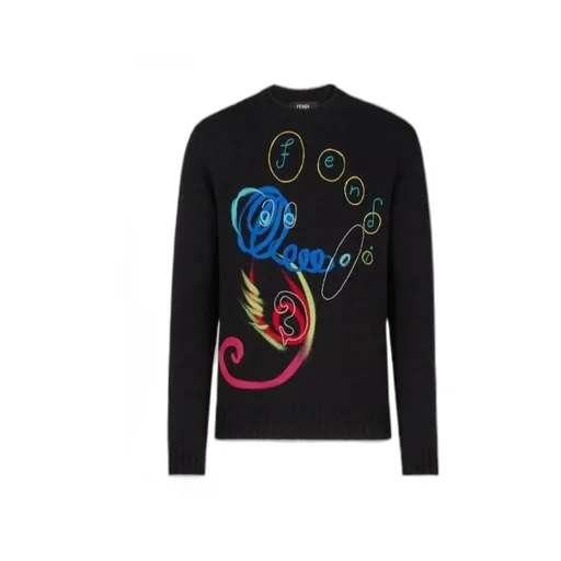 Embroidered Pullover With Logo