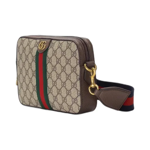 Gucci Ophidia Gg Zipped Shoulder Bag