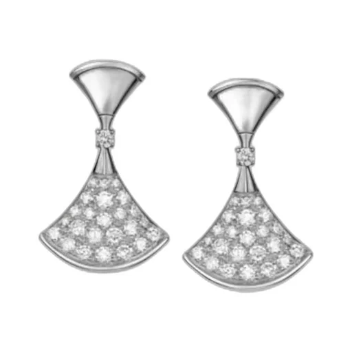 Skirt Pendant Earring