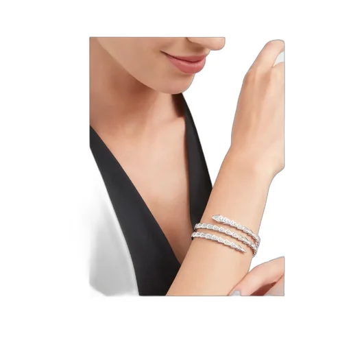 Double Circle Viper Bracelet