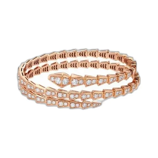 Double Circle Viper Bracelet