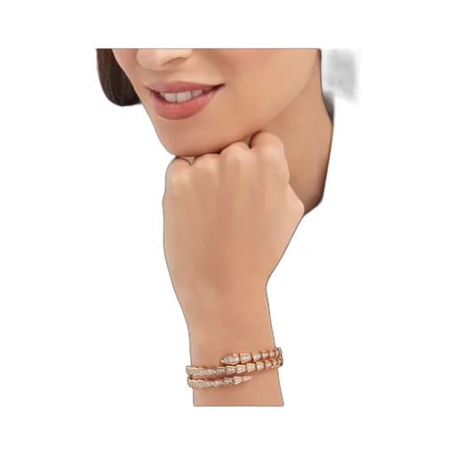 Double Circle Viper Bracelet