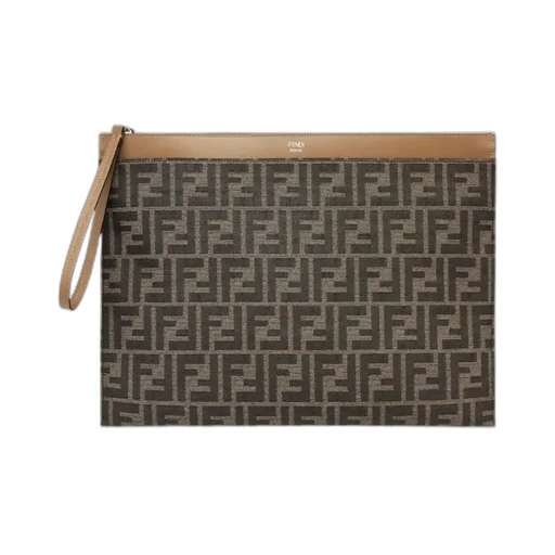 Fendi Ff Medium Flat Pouch