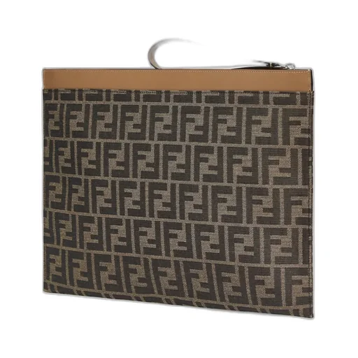 Fendi Ff Medium Flat Pouch