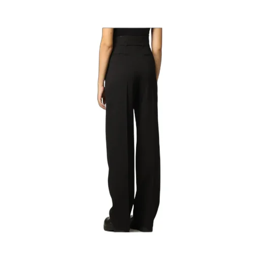 High-Waisted Casual Pants