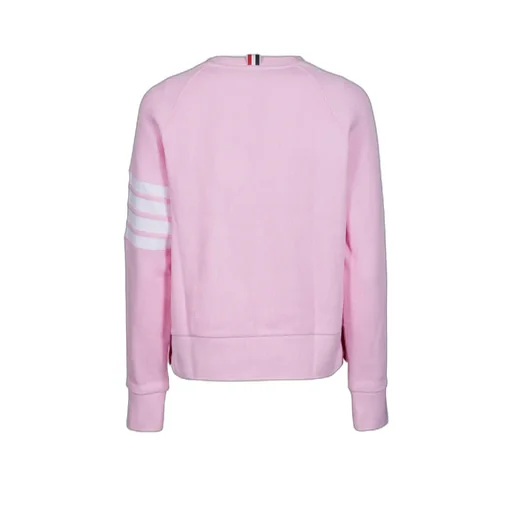 Thom Browne 4-Bar Striped Crewneck Sweatshirt