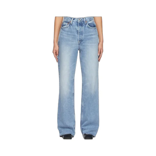 Re/Done High-Waisted Flared Jeans