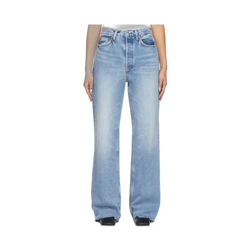 Re/Done High-Waisted Flared Jeans