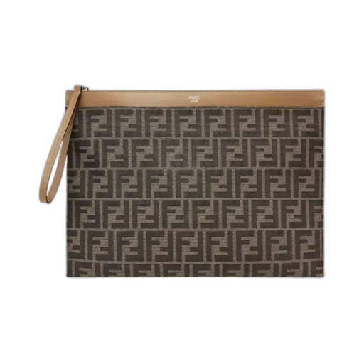 Fendi Ff Large Flat Pouch