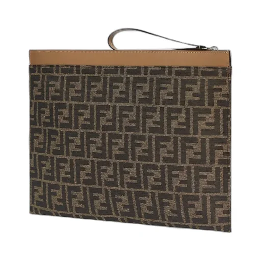 Fendi Ff Large Flat Pouch