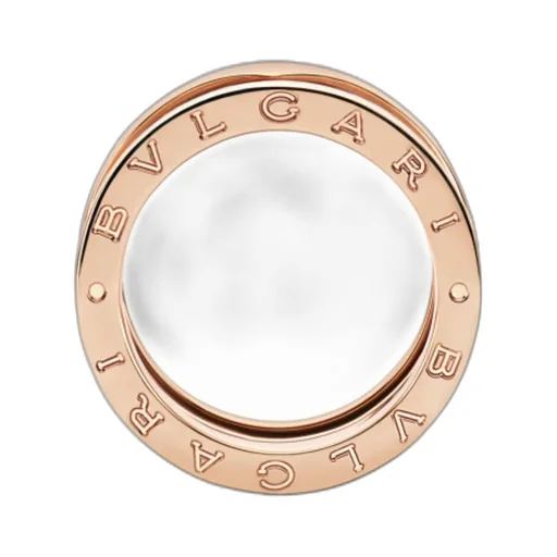 Rose Gold Three-Ring Ring