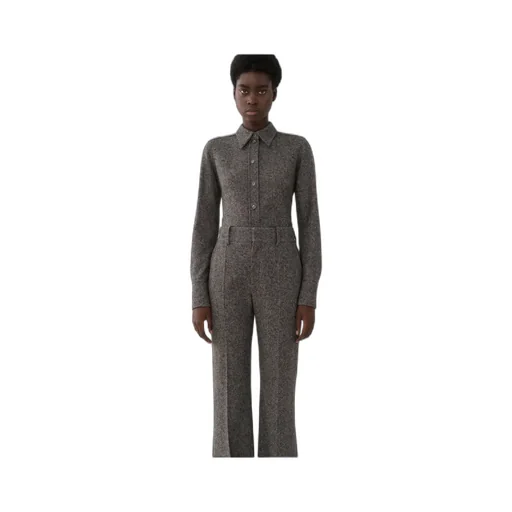 Silk Wool Tweed Shirt