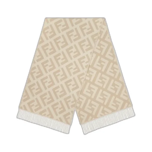 Beige Cashmere Scarf