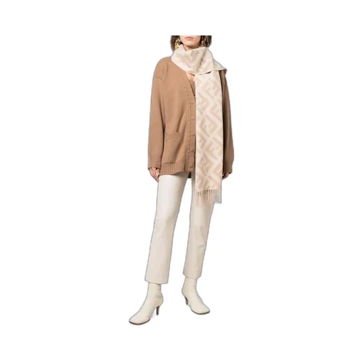 Beige Cashmere Scarf
