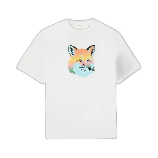 Maison Kitsuné Fox Printed Crewneck T-Shirt