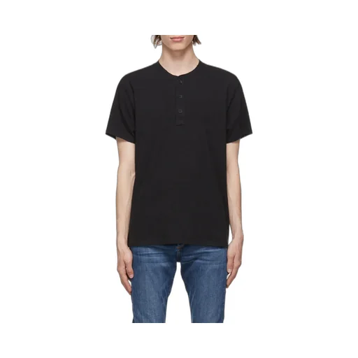 Short-Sleeve Henley T-Shirt