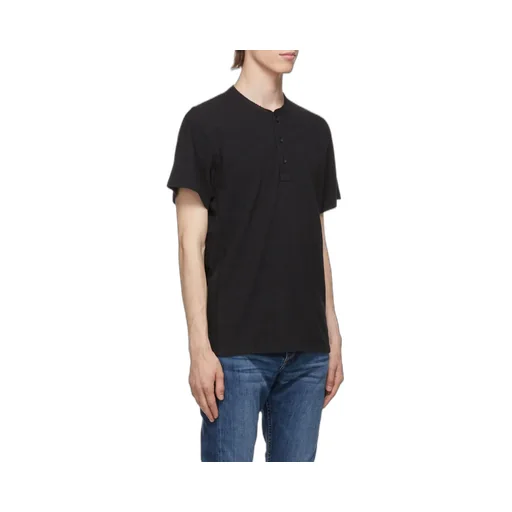 Short-Sleeve Henley T-Shirt