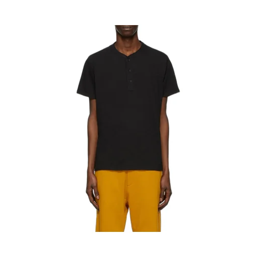 Short-Sleeve Henley T-Shirt