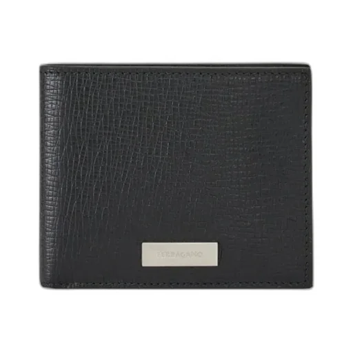 Salvatore Ferragamo Logo Plaque Bi-Fold Wallet