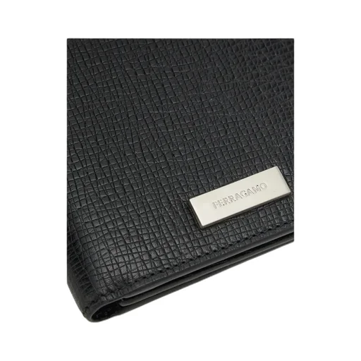 Salvatore Ferragamo Logo Plaque Bi-Fold Wallet