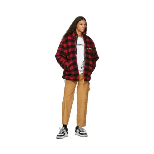 Tan Logo Casual Pants