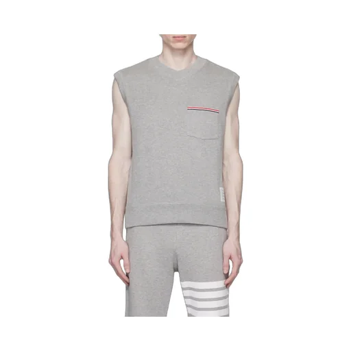 Rwb-Stripe Cotton Vest