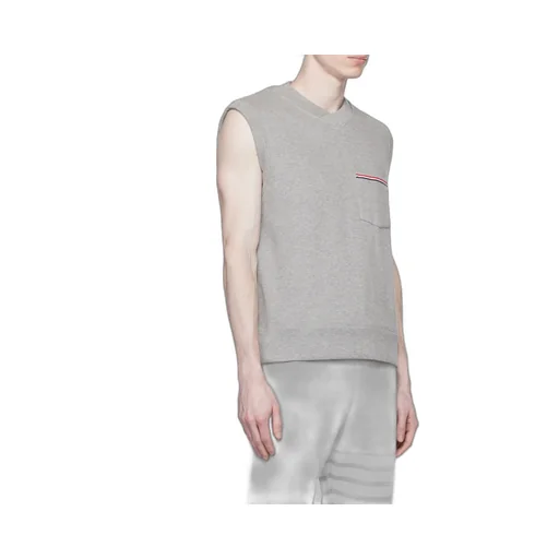 Rwb-Stripe Cotton Vest