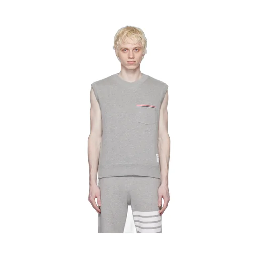 Rwb-Stripe Cotton Vest