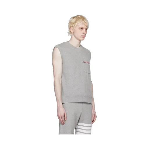 Rwb-Stripe Cotton Vest