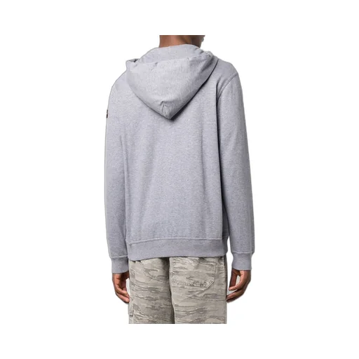 Logo-Print Zip-Up Hoodie