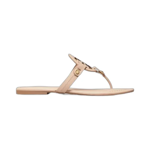 Tory Burch Miller Logo Plaque Sandals