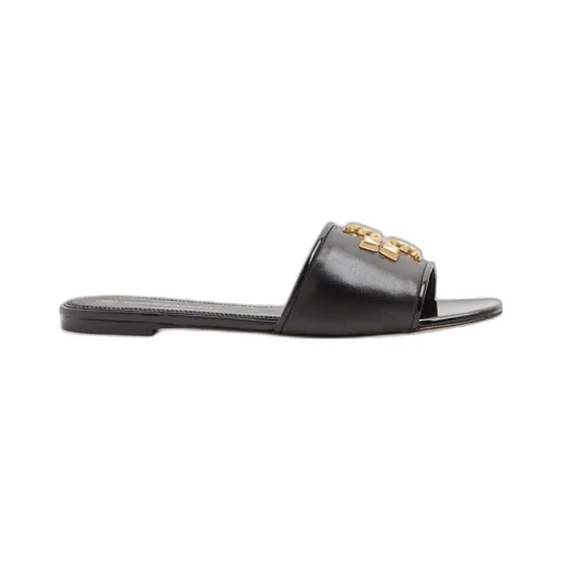 Tory Burch Eleanor Double T Logo Plaque Sandals