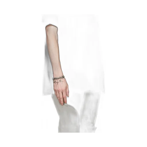 Emanuele Bicocchi Cross Charm Bracelet