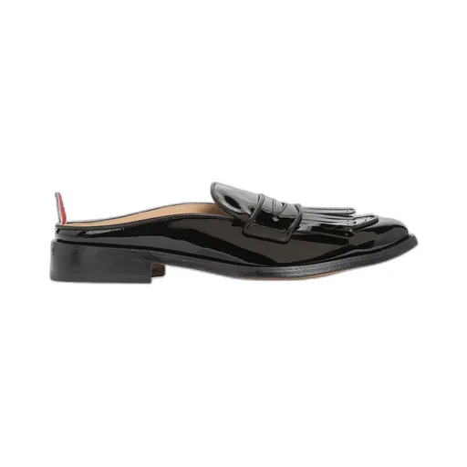 Patent Mule Loafers